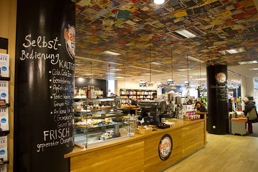 Deckentapete Mayersche Buchhandlung