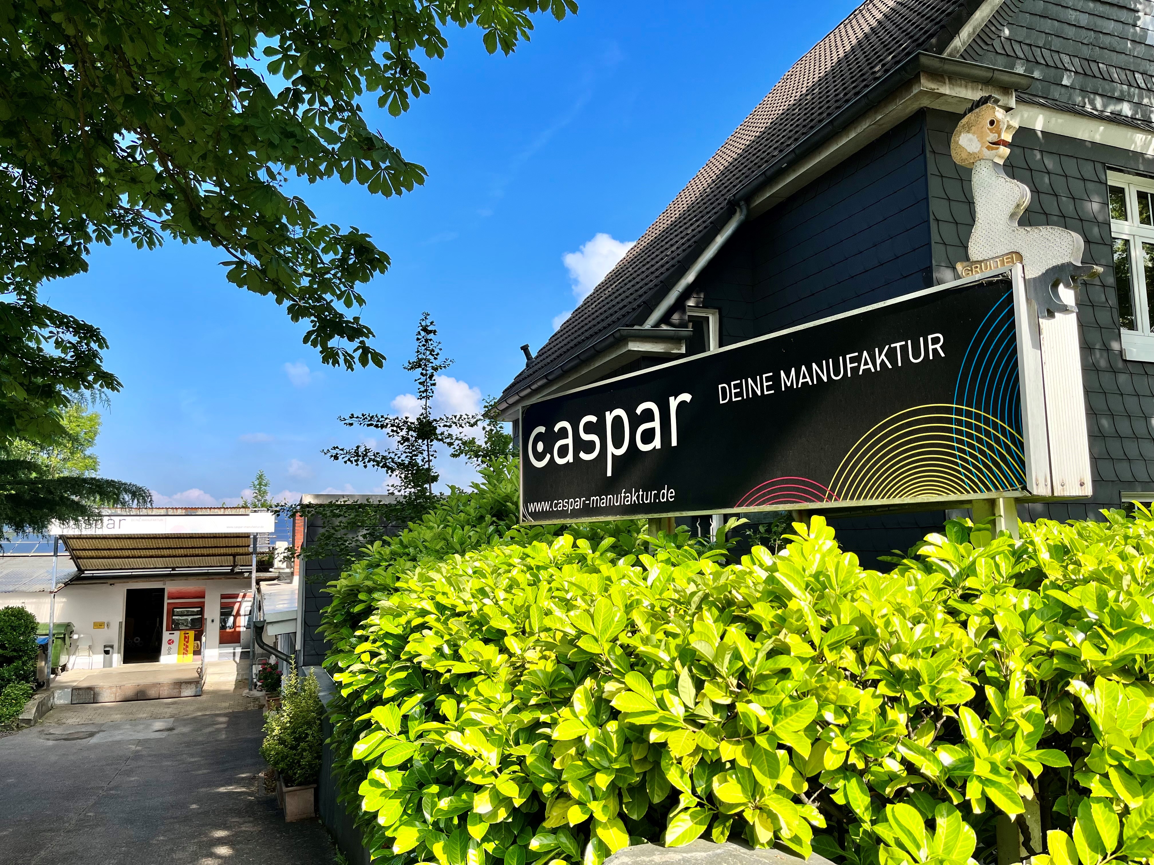 Caspar Manufaktur – White-Label Tapetenhersteller seit 1886, Produktion in Gruiten bei Düsseldorf